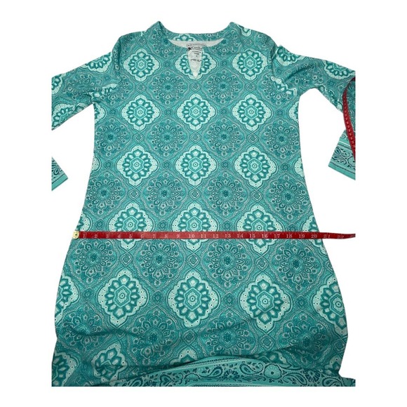 Women's Coolibar Oceanside Tunic  Midi Dress UPF 50+ Size M - Picture 9 of 12